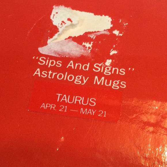 Avon “Sips and Signs” mug. Astrology Mug Taurus - Picture 3 of 5